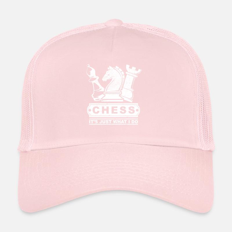 Chess, hobbies, tactics, gift, horse, tower Trucker Cap