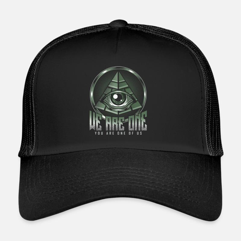 L'oeil d'Illuminati Casquette trucker 