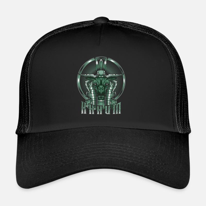 Fertilité Dieu Chnum Égypte égyptienne Casquette trucker 