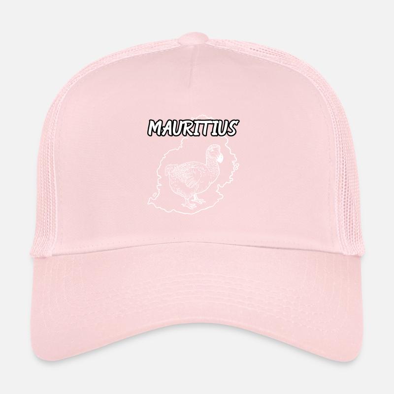 Carte de l’île Maurice et oiseau Dodo Casquette trucker 
