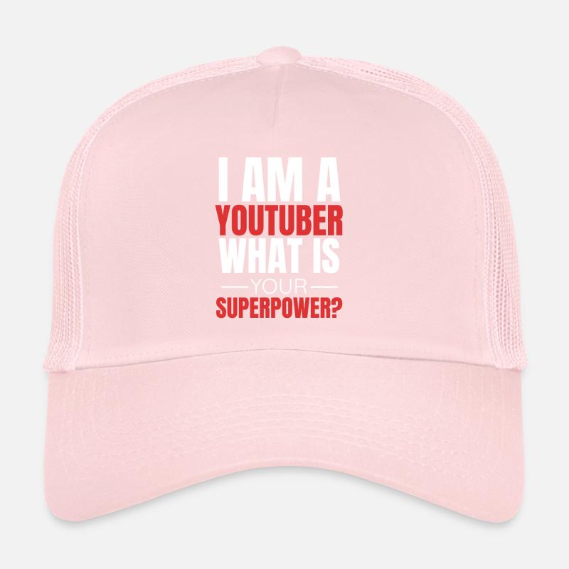 Idée cadeau Youtube Youtuber Casquette trucker 