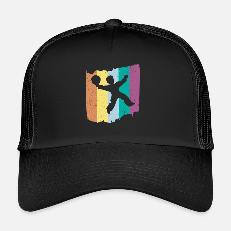 handball - Trucker Cap - black/black