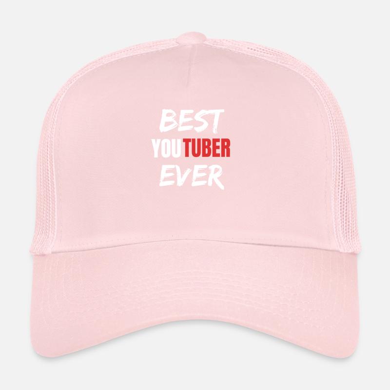 Idée de cadeau De Meilleur Youtuber pour Vlogger Casquette trucker 