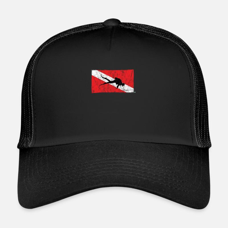 Diving - Gift for Divers - Funny Trucker Cap