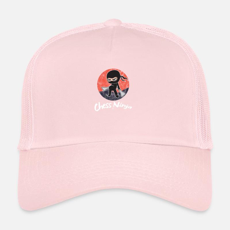 Game Board Chess Board Player Geek Nerds Chess Trucker Cap