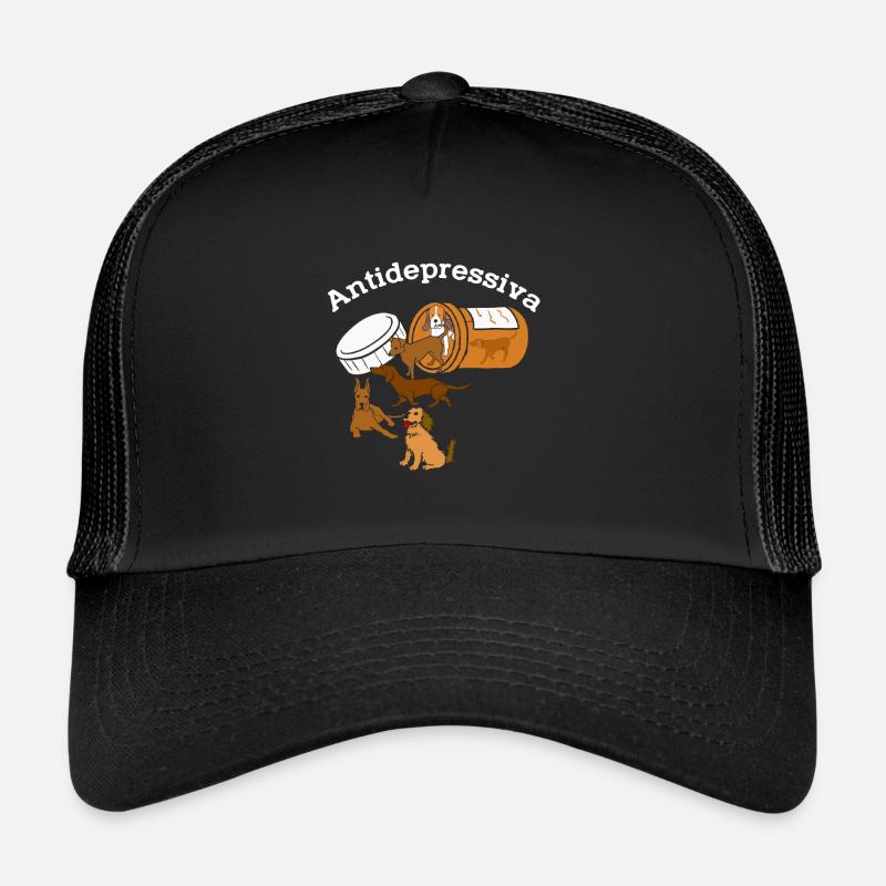 Antidepressants dogs Trucker Cap