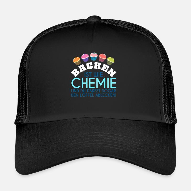 La cuisson est comme la chimie Casquette trucker 