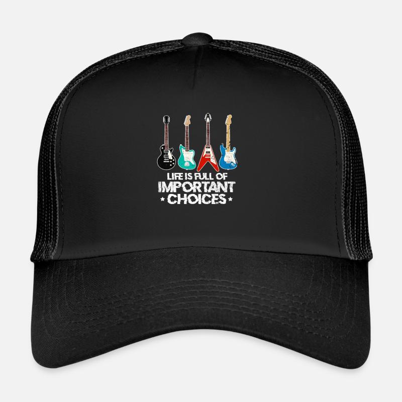 guitarist Trucker Cap