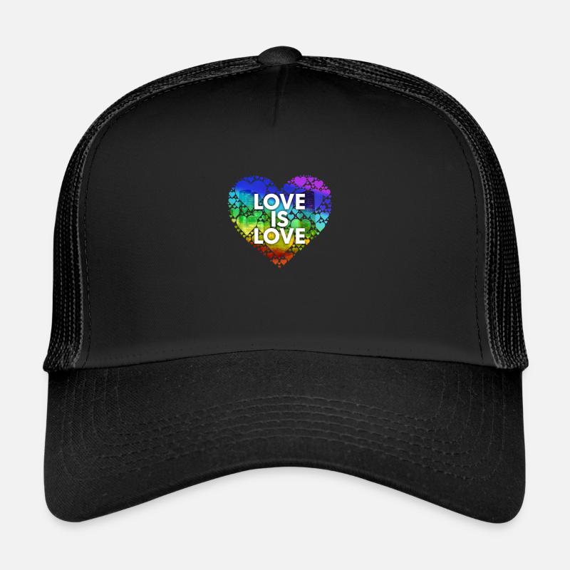L’amour est l’amour Houston Casquette trucker 