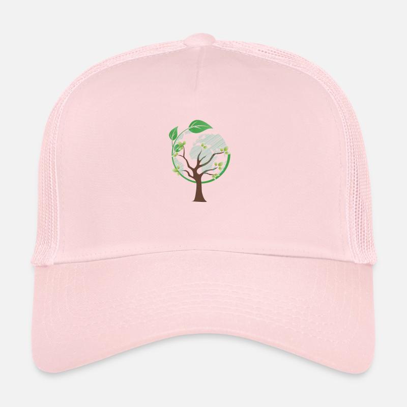 Terre arbre terre mère nature environnement forêt Casquette trucker 