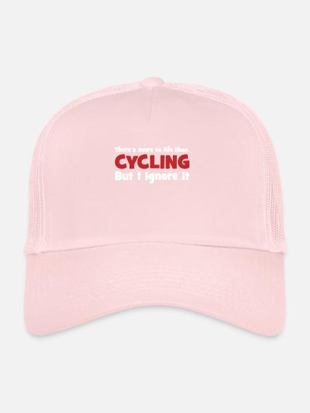 Cycling - Trucker Cap - pale pink - Front