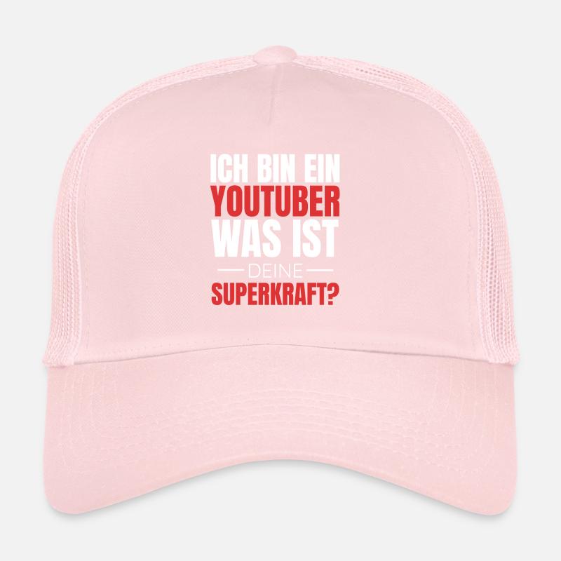Youtuber Youtube Idée de cadeau Vloger Casquette trucker 