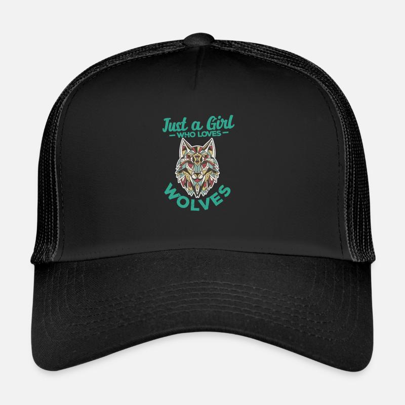 wolf Trucker Cap