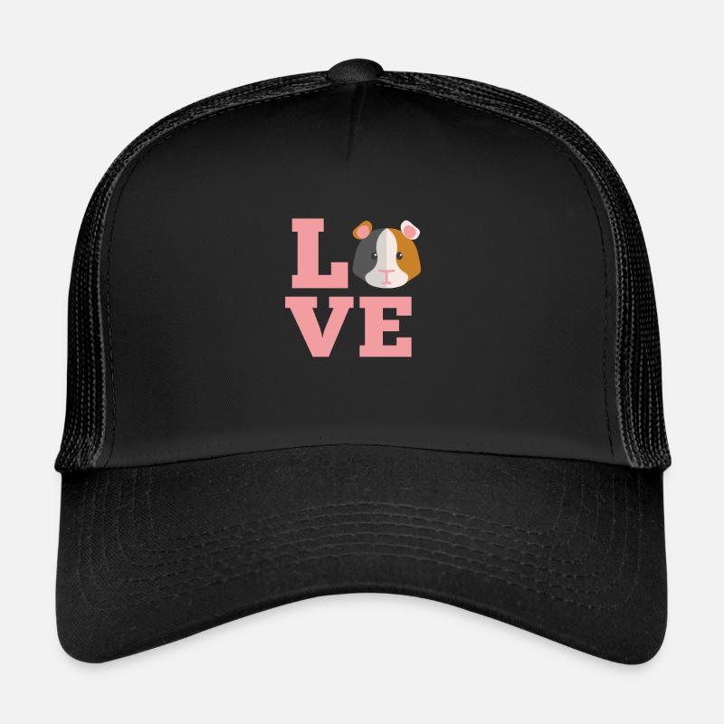Guinea pig - Trucker Cap - black/black
