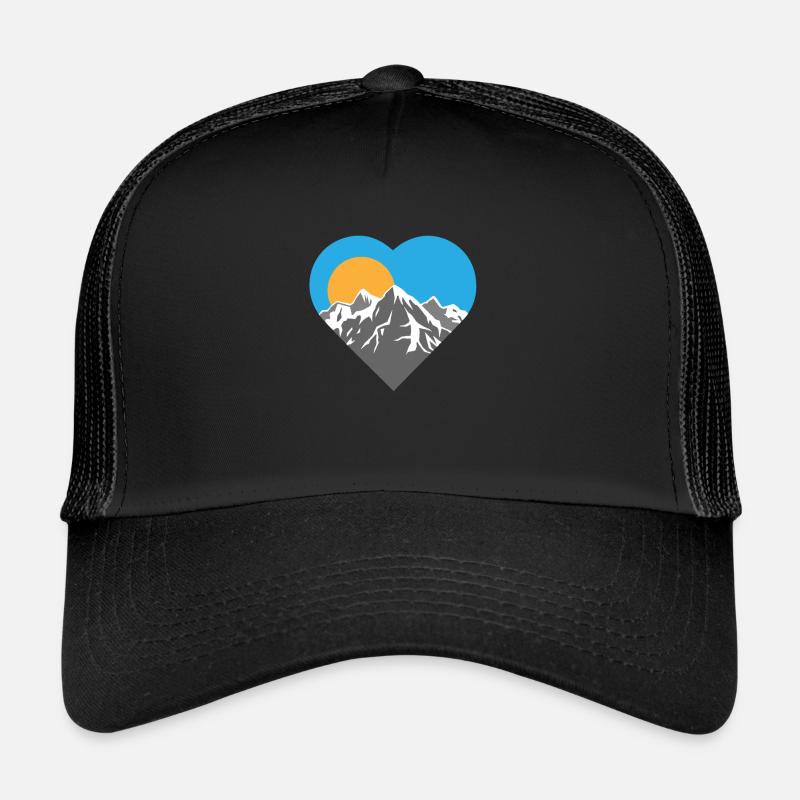 Montagnes Casquette trucker 
