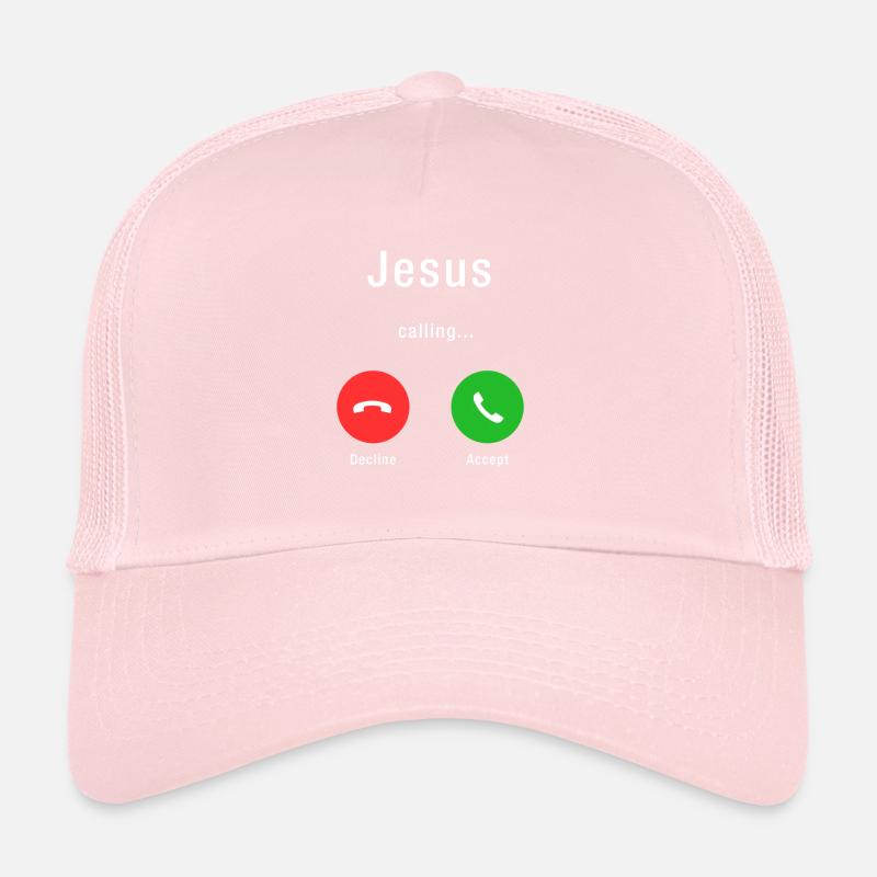 CHRISTMAS JESUS CALLING Trucker Cap
