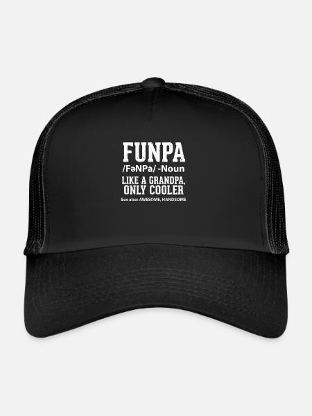 Opa - Trucker Cap - Schwarz/Schwarz