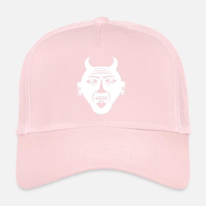 Masque Oni - Masque Hannya - Masque Tiki Casquette trucker 