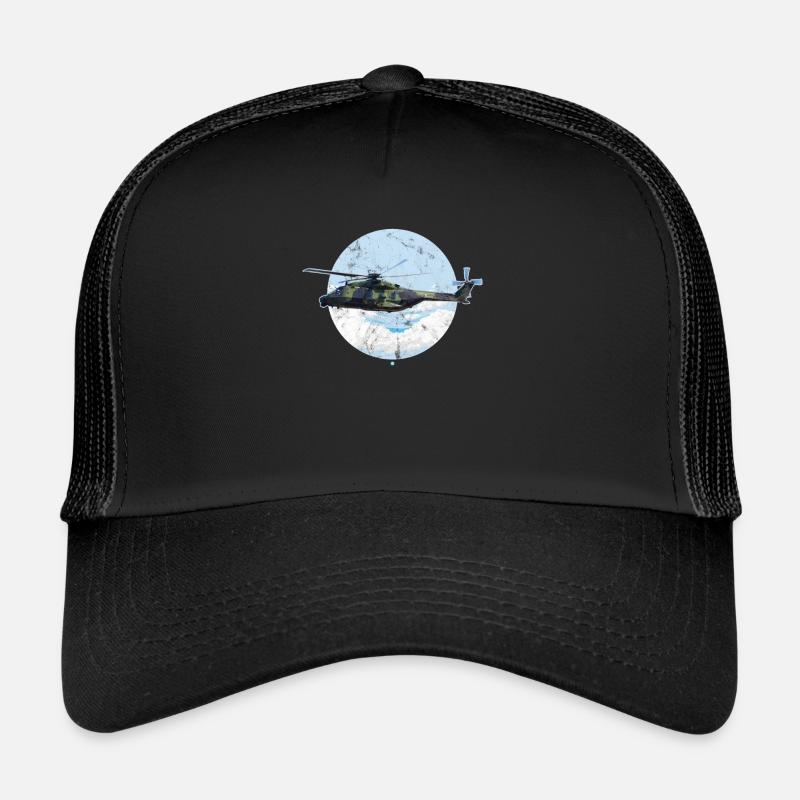 Hélicoptère de transport NH90 Pilot Gift Casquette trucker 