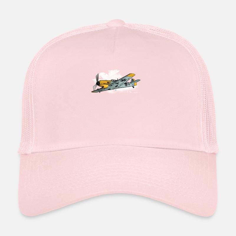 Messerschmitt bf 109 Luftwaffe pilot gift Trucker Cap
