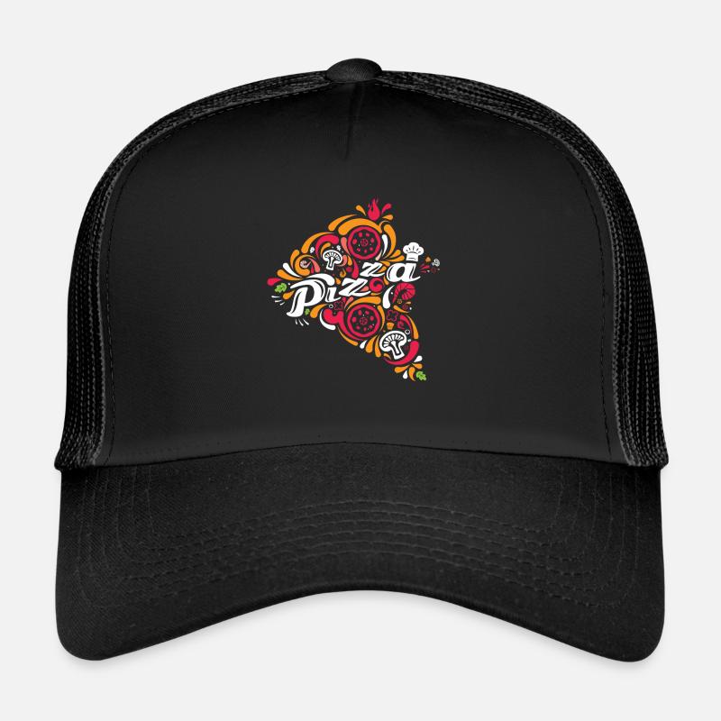 Pizza Piece - Pizza Design Trucker Cap