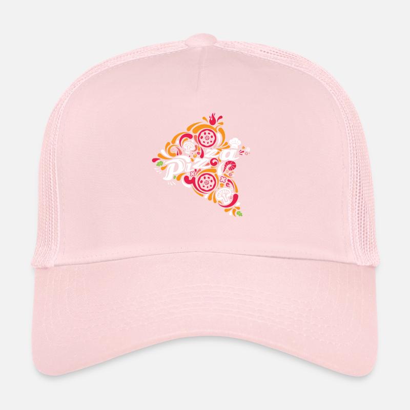 Pièce de pizza - Pizza Design Casquette trucker 