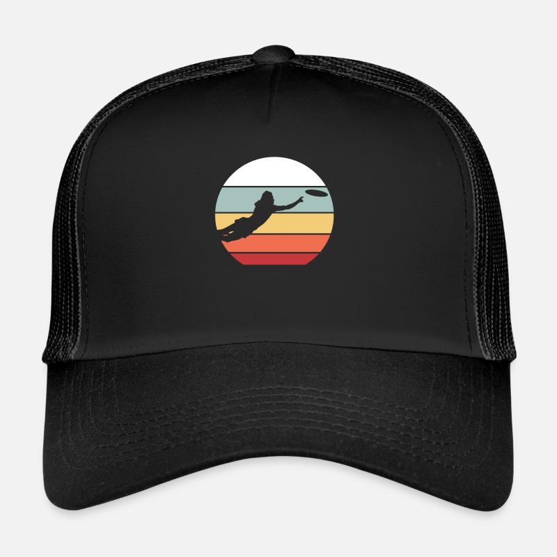 Frisbee - Trucker Cap - Schwarz/Schwarz