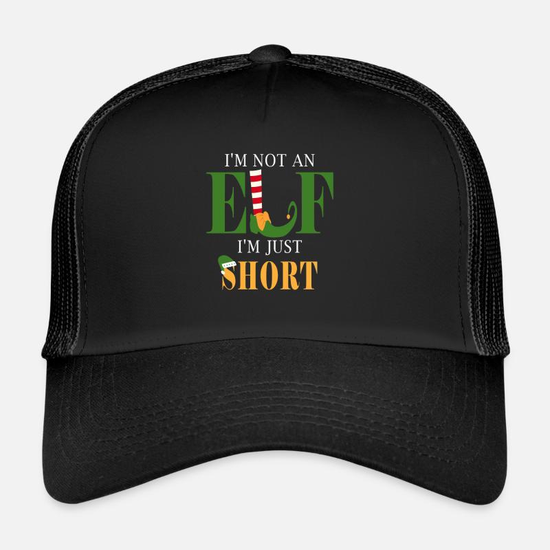 Je ne suis pas un elfe Casquette trucker 
