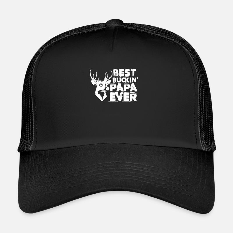 Vater Papa Jäger Jagd Jagen Vatertag Geschenk Trucker Cap