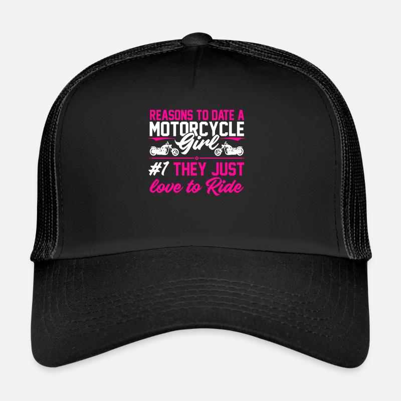 Sexy Biker Geschenk Motorrad Dates Bikes Trucker Cap