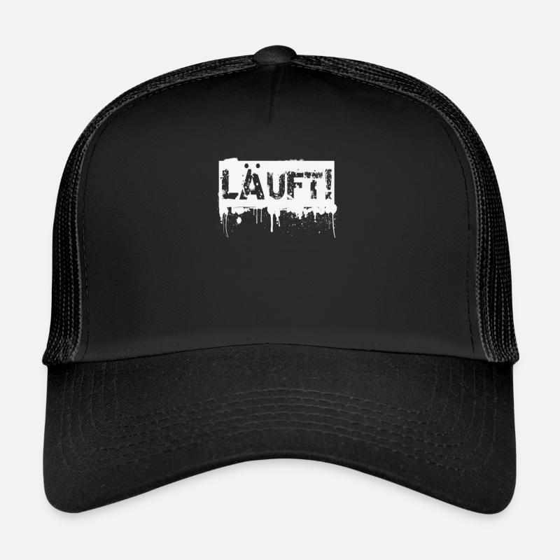Running - Trucker Cap - black/black