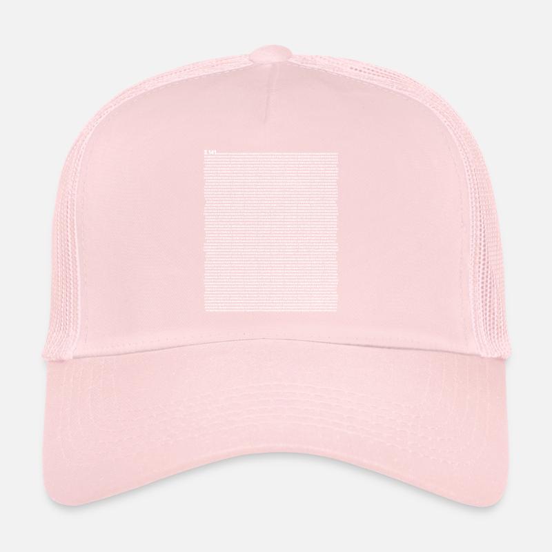 5000 Stellen von Pi Trucker Cap