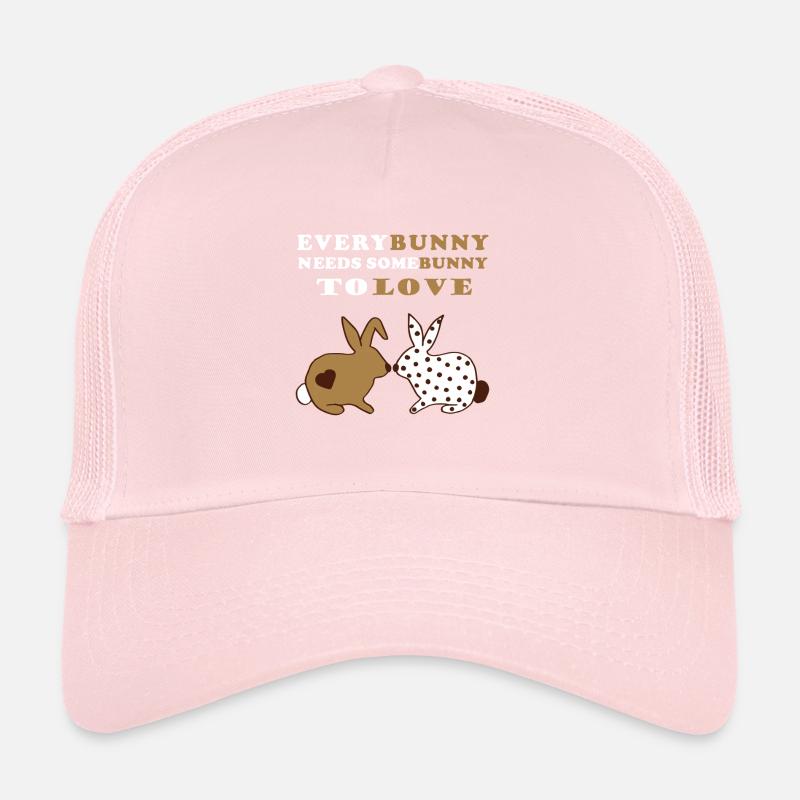 Everybunny needs somebunny to love - Hasen Liebe Trucker Cap