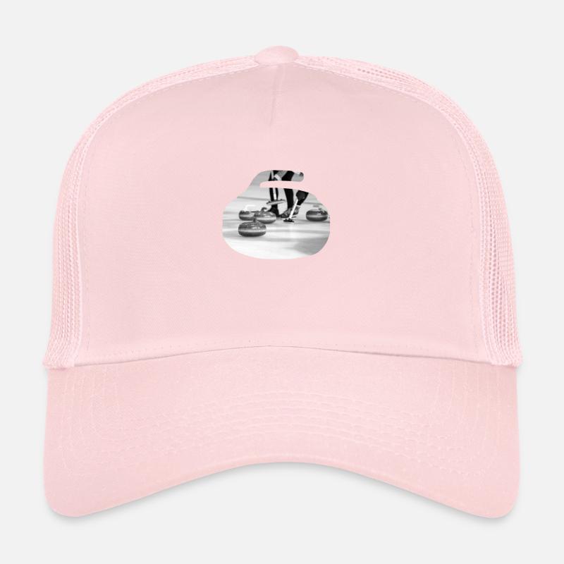 Pierre de curling Casquette trucker 
