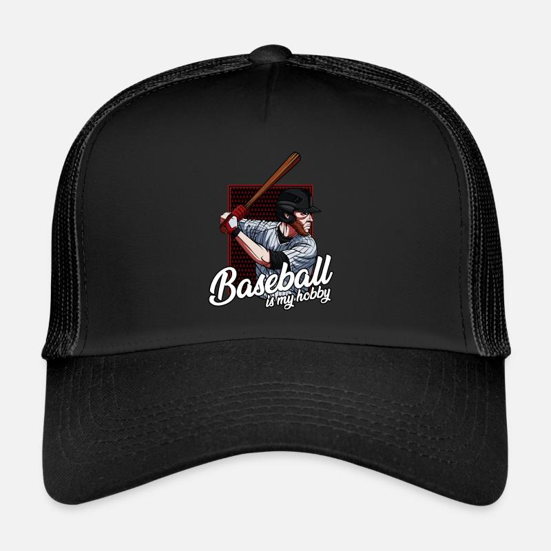 Le baseball est mon passe-temps | Proverbes déclaration cadeau Casquette trucker 