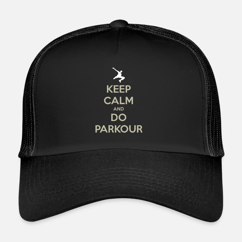 Parkour Keep Calm And Do Parkour Trucker Cap