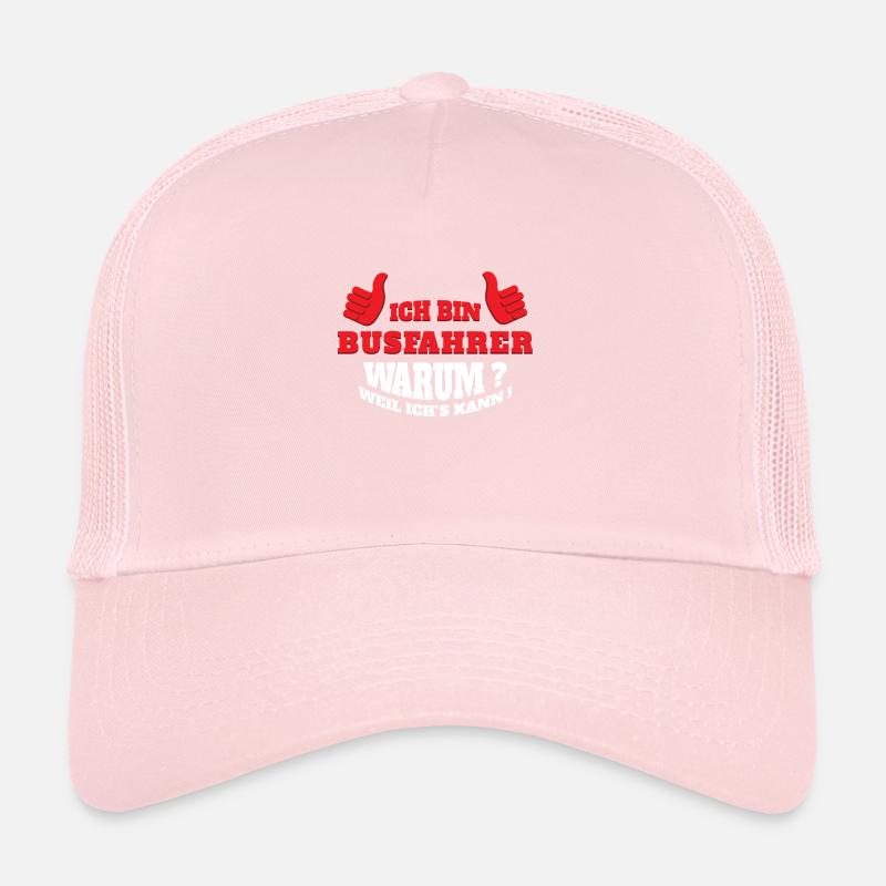 I am bus driver - bus, driver, gift idea Trucker Cap
