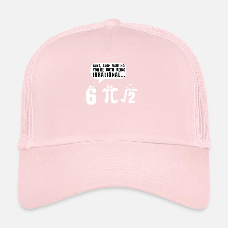 funny math irrational Trucker Cap