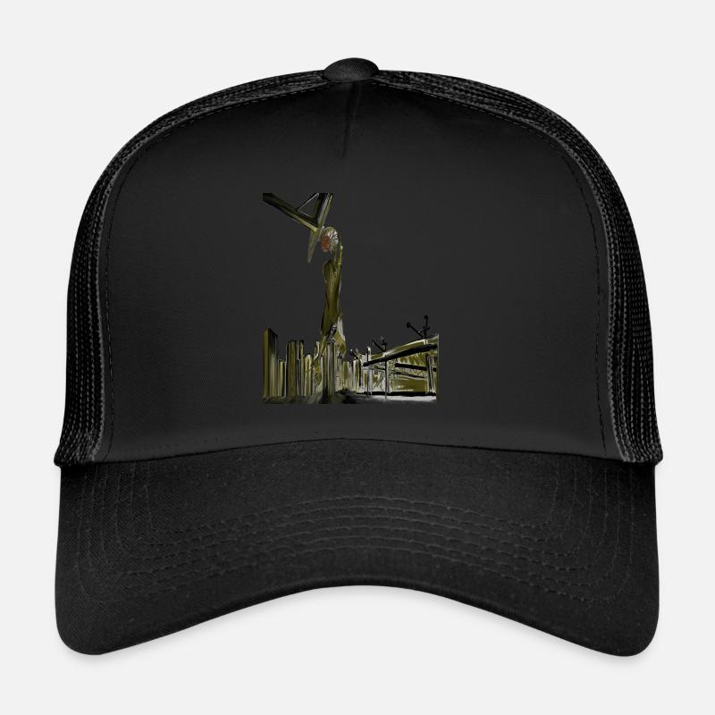 amateur de basket psd3 Casquette trucker 