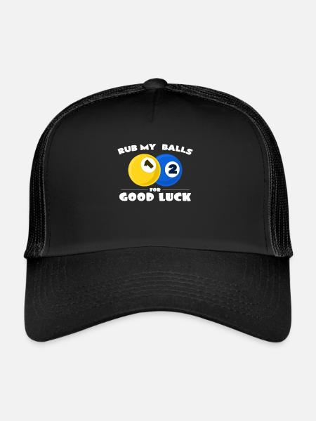 Billard - Trucker Cap - Schwarz/Schwarz