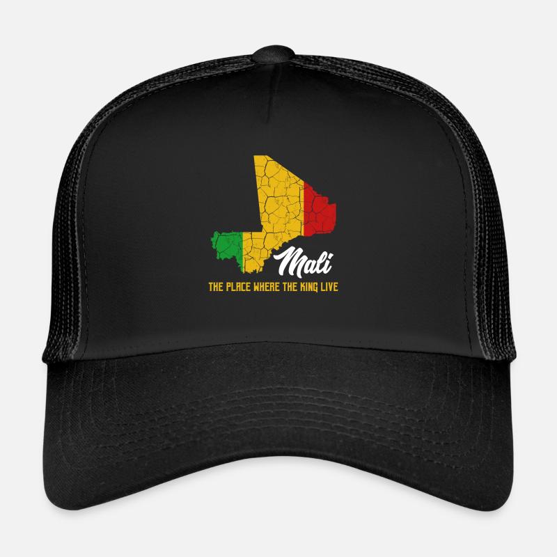 Mali - Trucker Cap - Schwarz/Schwarz