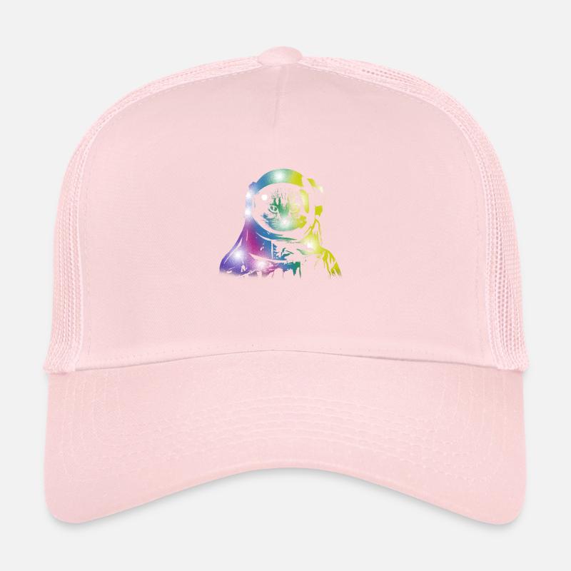 Cat Space Outerspace Galaxy Cats Kittens Owners Trucker Cap