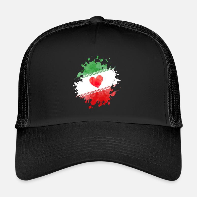 drapeau iranien Casquette trucker 