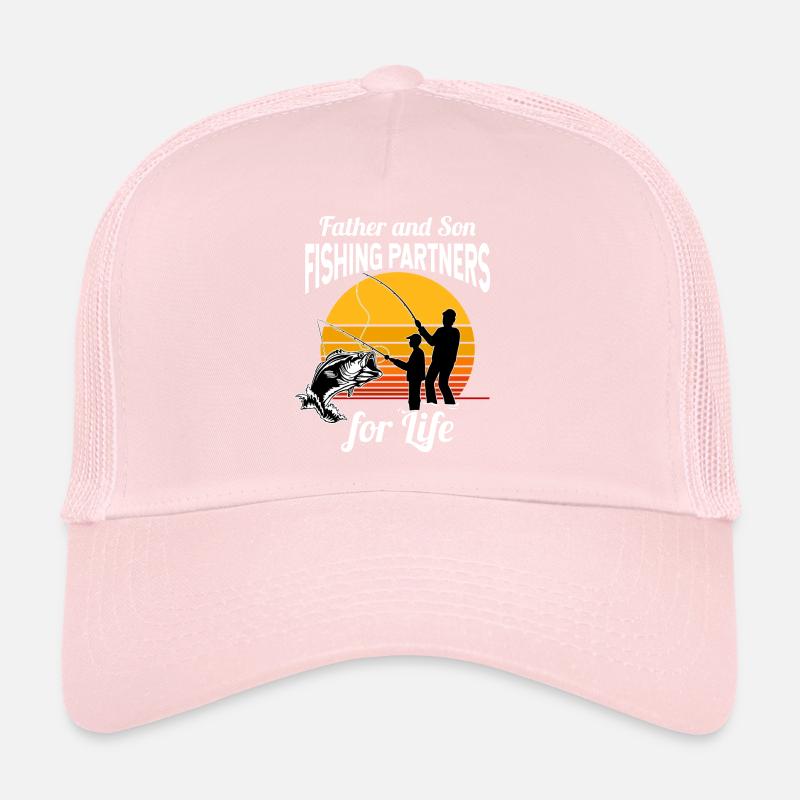 Fishing Dad Son Trucker Cap