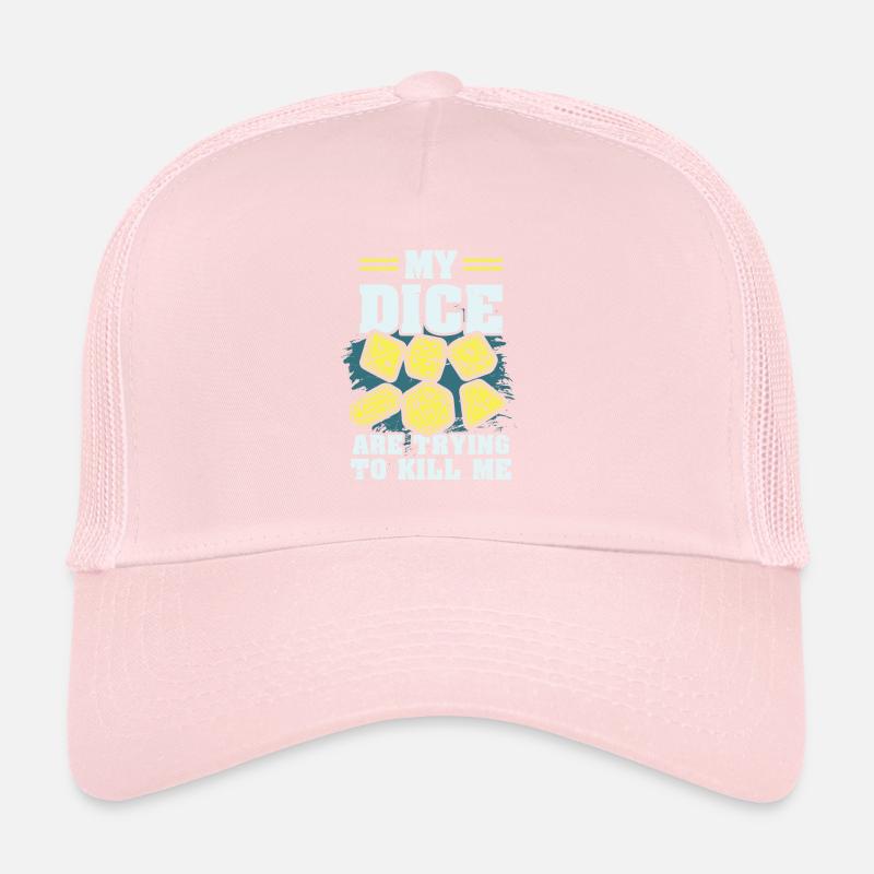 Cadeau de jeu de société : Mes dés Casquette trucker 