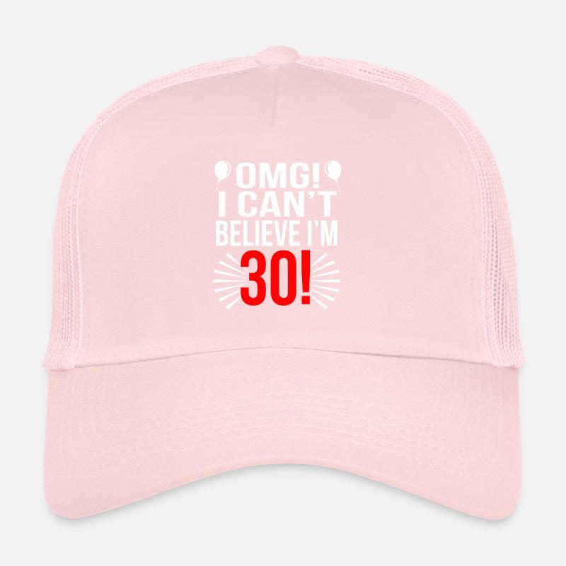 30th birthday Trucker Cap