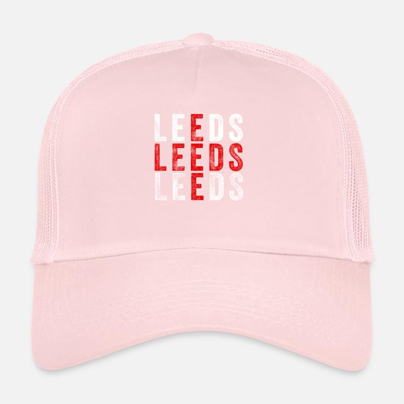 | de conception de Leeds | graphique du drapeau de Leeds England Royaume-Uni Casquette trucker 
