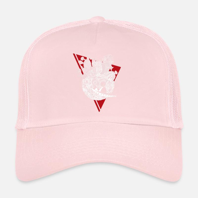 Planète de cactus en blanc Casquette trucker 