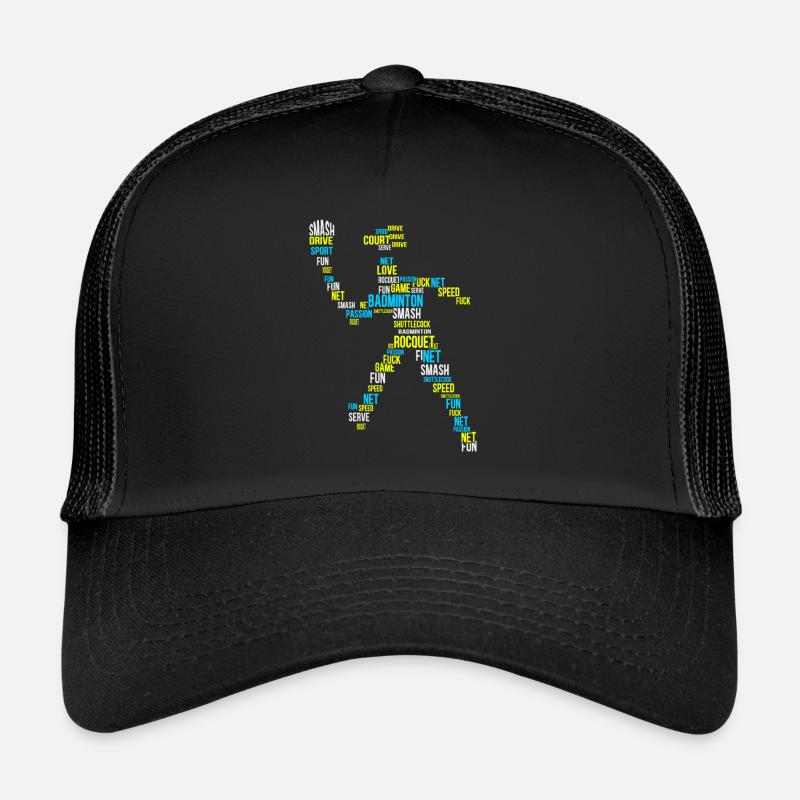 Badminton Badminton joueur de badminton Casquette trucker 