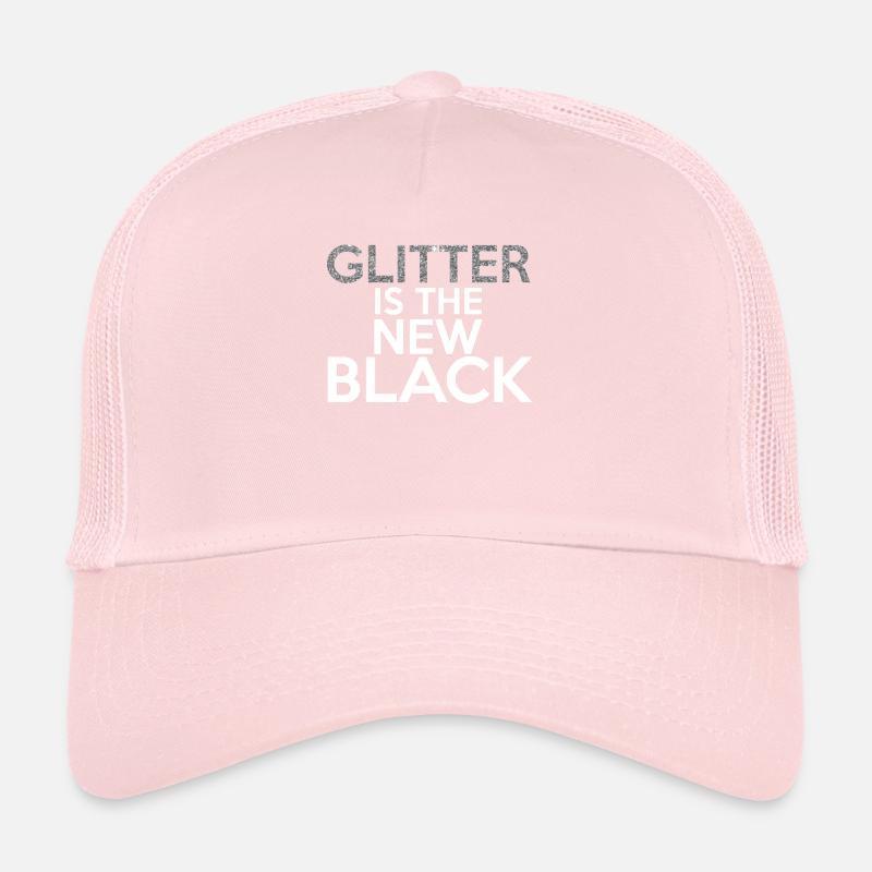 Glitzer ist das neue Schwarz Trucker Cap